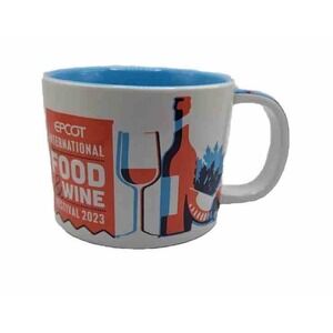 2023 Epcot International Food And Wine Festival Ceramic Coffee Mug Disney